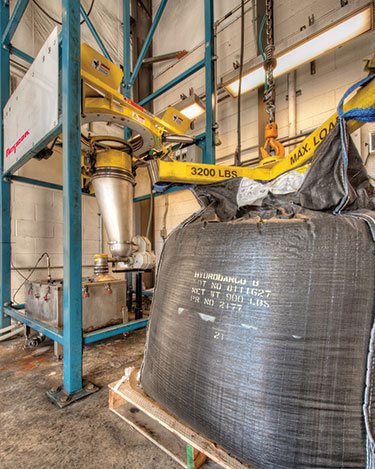 Water Company Converts to Automated Bulk Bag Discharging of PAC