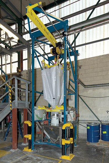 Dutch Compounder Cuts Labor, Improves Productivity with Bulk Bag Dischargers, Flexible Screw Conveyors