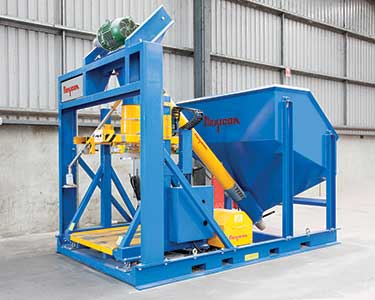 Heavy-Duty Bulk Bag-Filling Station Handles Abrasive Zircon and Rutile