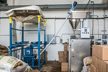 Coffee Processor Ships Large Volumes on Time with Tubular Cable Conveyors