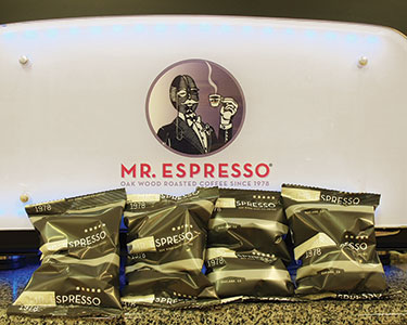 Mr. Espresso Upgrades Flexible Screw Conveyor Operating Since 1991