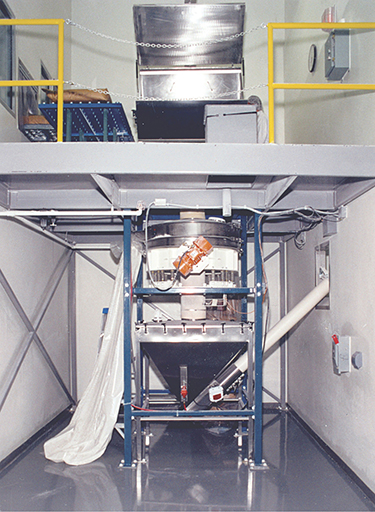 Flexible Screw Conveyor, Circular Separator Help Package Powdered Milk at High Rates