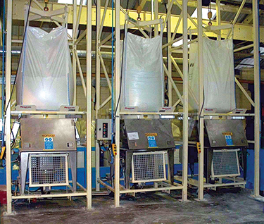 Bulk Bag Unloading System Ends Dust, Improves Productivity of Dishwasher Tablet Line