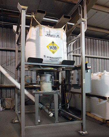 Bulk Handling System Keeps Explosives Plant Clean