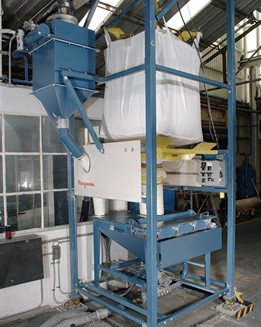 Bulk-Solids Handling System Upgrades Calendering Operation