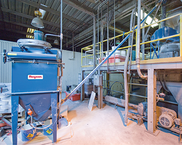 Bag Dump Conveying System Contains Titanium Dioxide Dust in PVC Blending Operation