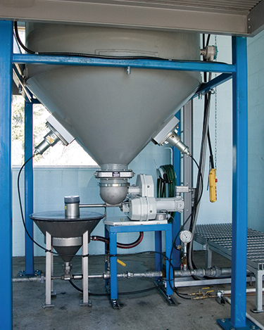 Automated Handling of Activated Carbon in Bulk Bags Reduces Dust and Labor for Municipal WTPs