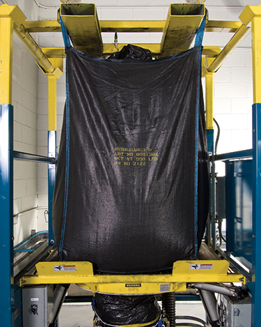 Automated Handling of Activated Carbon in Bulk Bags Reduces Dust and Labor for Municipal WTPs