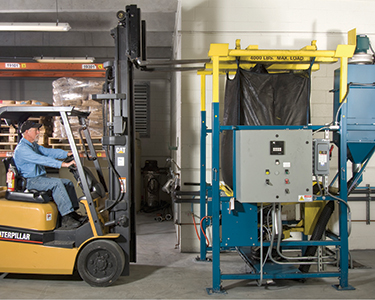 Automated Handling of Activated Carbon in Bulk Bags Reduces Dust and Labor for Municipal WTPs