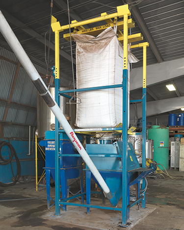 Low Cost Retrofit of Bag Dump Station to Bulk Bag Unloader Upgrades Safety, Productivity at Specialty Chemical Company