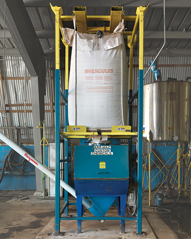 Low Cost Retrofit of Bag Dump Station to Bulk Bag Unloader Upgrades Safety, Productivity at Specialty Chemical Company