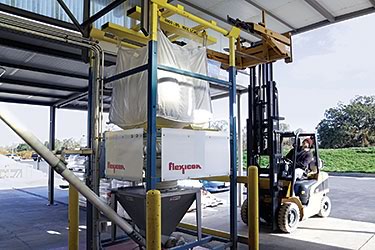 LangeTwins Winery Cuts Labor and Dust of D.E. Filtration with Flexicon  Bulk Bag Weigh Batch Discharger