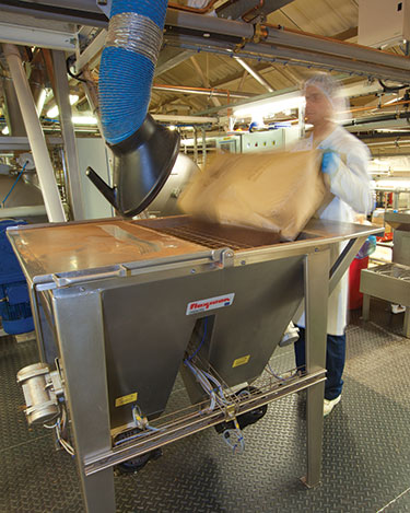 Mechanical and Pneumatic Conveyors Both Prove Best for New "Chocolate Dodger" Process at Burton's Biscuit