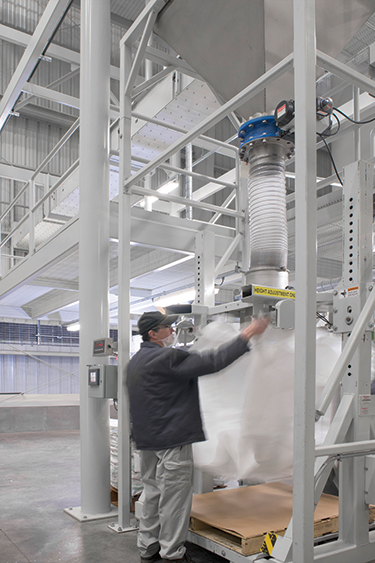 Bulk Bag Filler Speeds Packaging at Kennedy Rice Mill