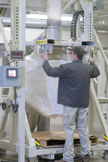 Bulk Bag Filler Speeds Packaging at Kennedy Rice Mill