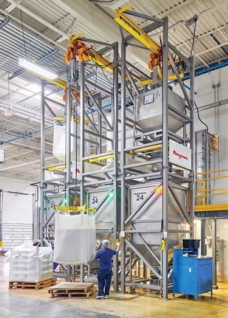 Goya Foods Ups Output with 16 Automated Bulk Bag Dischargers
