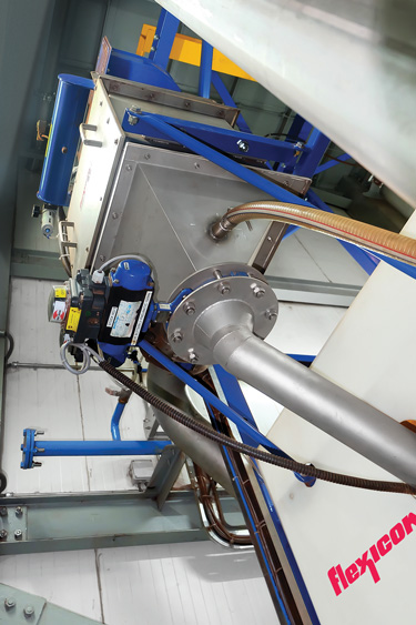 Bulk Bag Discharger Ups Efficiency of Cocoa Powder Line