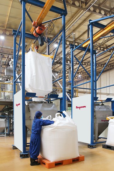 
Drink Mix Capacity Up 100%, Labour Down 70% with Bulk Bag Weigh Batch Discharging