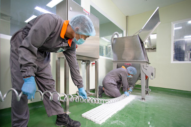 Flexible Screw Conveying System Ups Production of Powdered Food Premix