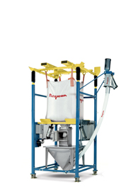 Bulk bag clamp - Finke Dosiertechnik