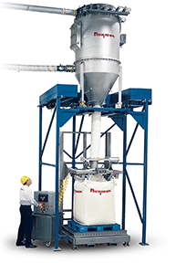 Bulk Bag Filler fed by PNEUMATI-CON Pneumatic Conveying Systems