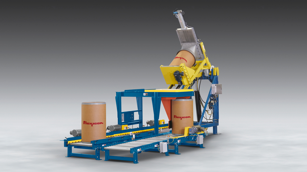 Automated Bulk Solids Drum Dumping System