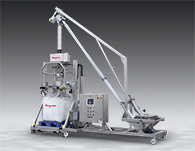Mobile Bulk Bag Filling System Has Metal Detection, Tilt-Down Feeder