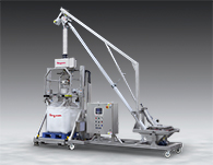 Mobile Bulk Bag Filling System Has Metal Detection, Tilt-Down Feeder