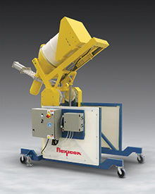 Dust-Tight Mobile Drum Dumper