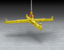 Bulk Bag Lifting Frame with Adjustable Arms