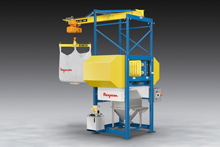 Bulk Bag Discharger with Integral Conditioner and Bag Dump Station