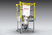 Mobile Sanitary Bulk Bag Discharger