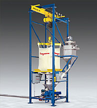 Dust-free Bulk Bag Discharger for Pneumatic Conveyors