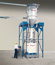 Bulk Bag Filler with Pneumatic Material Feed System