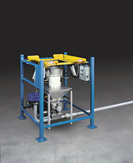 Half Frame Low Cost Bulk Bag Unloader for Pneumatic Conveying Systems