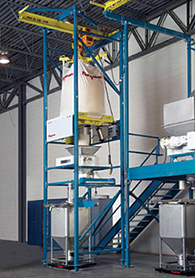 Bulk-Bag-To-Bin Weigh Batching System