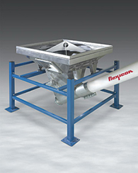 Single-Trip Bulk Bag Unloader with Flexible Screw Conveyor