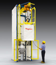 Enclosed Bulk Bag Discharger