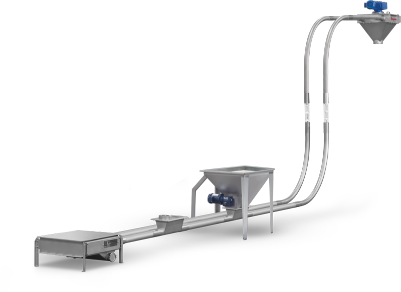 Metered and Non-Metered Inlets are available with optional floor hoppers