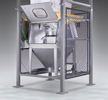 Discharger Dust Containment Enclosure