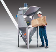 Manual Dumping Station for Flexible Screw Conveyors