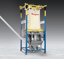 Combination Bulk Bag Unloader and Manual Dumping Station 