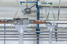 Tubular Cable Conveyor Test Lab Completed at Flexicon